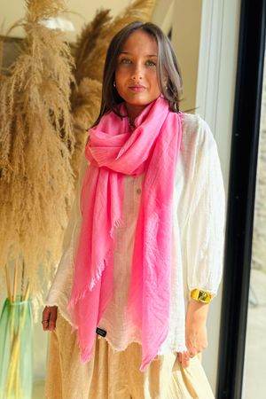 Laundry B Classic Portobello Scarf Bubblegum /10